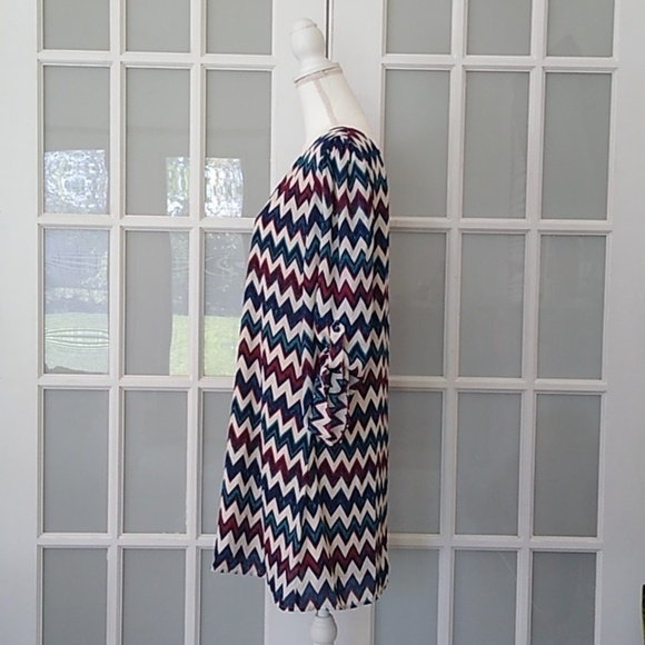 Speechless Chevron Cutout Shift Dress - Juniors XL - Picture 8 of 16